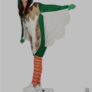 Green and Orange Duck Costume